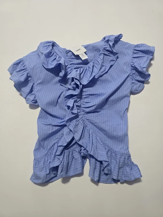 AKNVAS Penelope Cotton Poplin Top - Picture 2 of 13